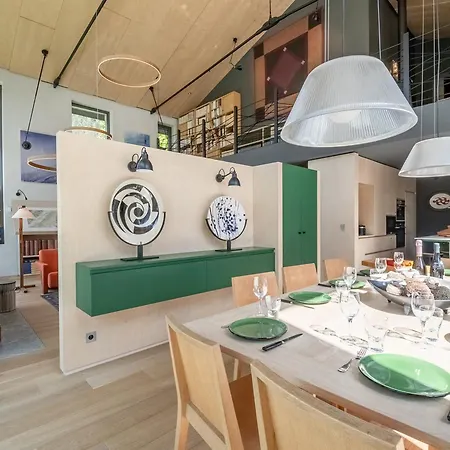 Dağ evi Contemporain Avec Sauna, Cheminee, Et Grand Jardin - Fr-1-343-243