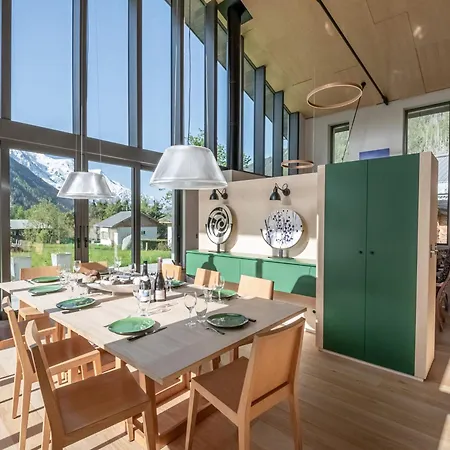 Contemporain 5* A Argentiere Avec Sauna Et Cheminee - Fr-1-343-243