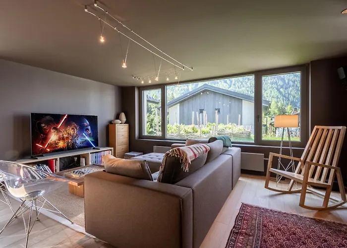 Alpstuga Contemporain 5* A Argentiere Avec Sauna Et Cheminee - Fr-1-343-243